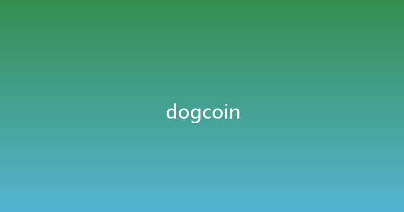 dogcoin 